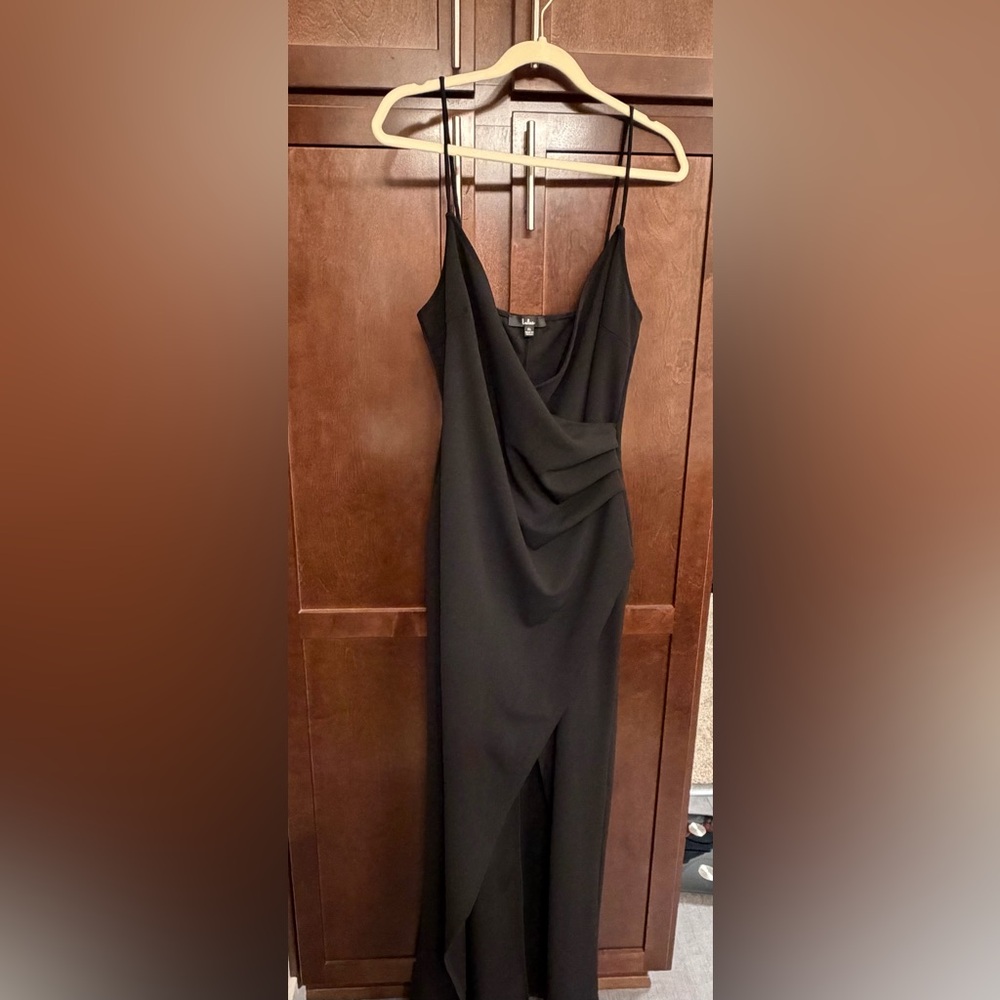 Lulu’s Black Asymmetrical Dress